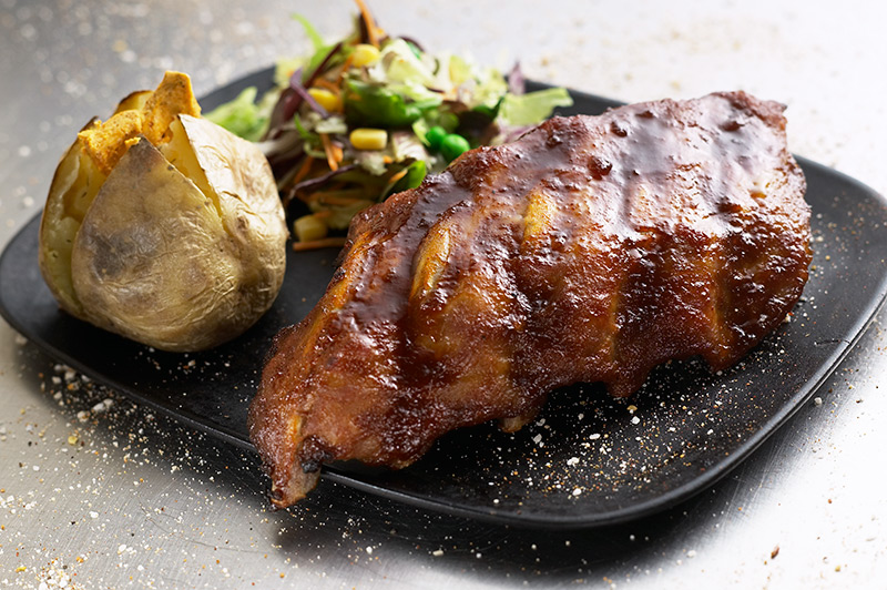 voks fuzzy Dronning Outback Barbecue Ribs Menu | australian.dk